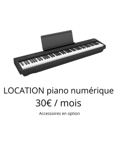 Location piano 88 touches, toucher lourd